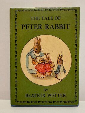 Beatrix Potter The Tale of Peter Rabbit Hardcover Dust Jacket Avenel Books 1988